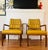 Mid-Century Modern Pair of Mid Century Modern Monteverdi Young Armchairs by Maurice Bailey For Sale - Image 3 of 12