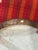 1990s French Carved Wood and Marble Top Round Side Table For Sale - Image 4 of 8