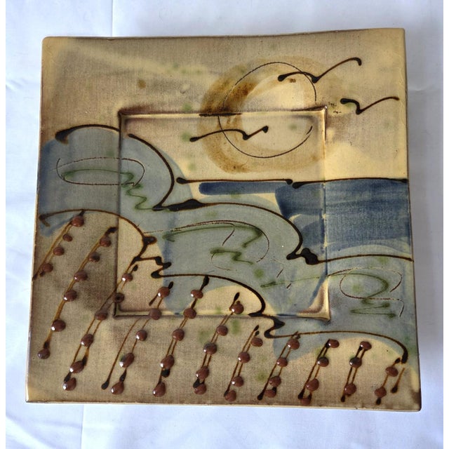 Studio Pottery Ceramic Trivet Stand by Niek Hoogland, 2003 For Sale - Image 10 of 10