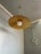 Modern Mid-Century Brass Pendant Light With Exposed Cord Design For Sale - Image 9 of 9