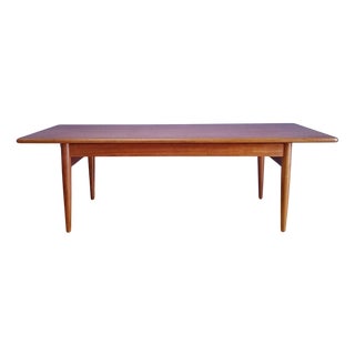 Vintage Danish Convertible Coffee Table, 1950s For Sale