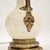 Vintage French Ceramic and Gilt Metal Table Lamps, 1950s, Set of 2 For Sale - Image 10 of 11