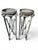 Greco-Roman Style Bronze Pedestals, Naples, 1950s, Set of 2 For Sale - Image 3 of 10