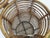 Wood Large Vintage Wicker Basket, Italy, 1950s For Sale - Image 7 of 10