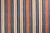 Rug & Kilim 1950s Vintage Dhurrie Flat Weave in Blue and Orange Stripes Patterns by Rug & Kilim For Sale - Image 4 of 7