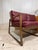 Compact Vintage Inspired Red Leather Sofa by Andy Thornton A beautifully characterful example of British craftsmanship,...