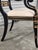 Maitland-Smith Regency Style Ebonized & Gilt Armchairs- A Pair For Sale - Image 11 of 16