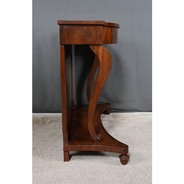 Early 19th Century Restoration Mahogany Console Table For Sale - Image 9 of 13
