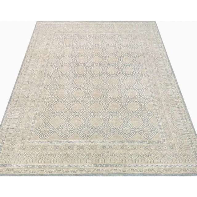 Handwoven Khotan Style Area Rug 9’1″ X 12’1″ For Sale - Image 4 of 12