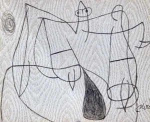 Joan Miro, Woman, 20th Century, Lithograph