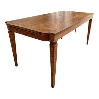 20th Century Walnut Table, 1905 For Sale