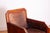 An absolutely astonishing and rare pair of 1920s French Cubist chairs. Features wrap-around oak paneling and original...