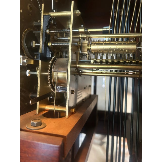 Timeless Elegance: Howard Miller Grandfather Clock Model 610-496 For Sale - Image 9 of 14