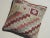 Kilim Rug Pillow Made from old turkish kilims Back side cotton and has closed with a solid hidden zipper size:16" x 16" It...