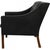 2207 Black Leather Armchair from Børge Mogensen, 1980s For Sale - Image 4 of 18