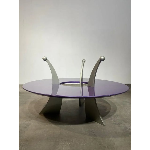 Gray Model Orchid Trainer Table by Massimo Marozzi for Archizoom, 1980 For Sale - Image 8 of 8
