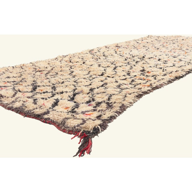 22071 Vintage Azilal Moroccan Rug, 05'05 x 12'06. The Ancestral Lineage: A Vintage Azilal Moroccan Masterpiece of Tribal...