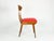 Mid-Century Modern Wood and Red Fabric Side Chairs from Fratelli Barni Mobili Darte, 1950s, Set of 2 For Sale - Image 11 of 14
