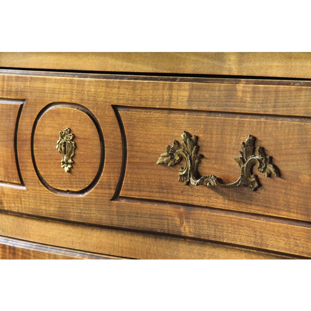 Vintage 18th Century French Provençal Louis XVI Walnut Commode For Sale - Image 15 of 16