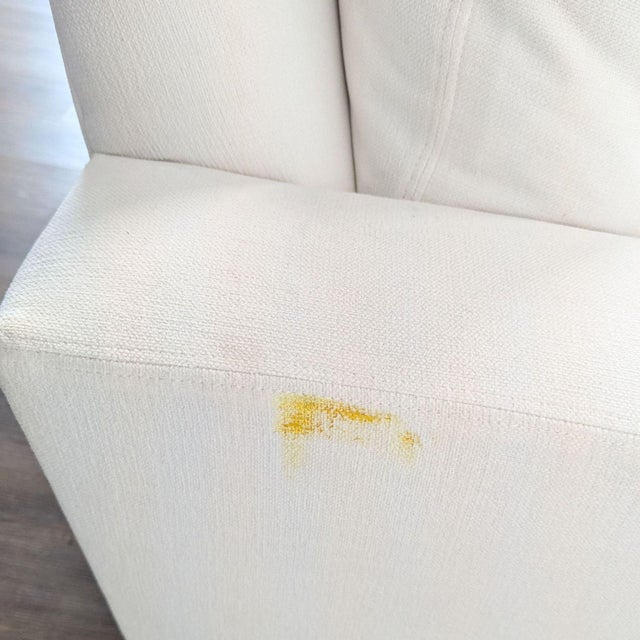 Restoration Hardware Maxwell White Sectional Sofa - Modern L-Shaped Couch For Sale In San Francisco - Image 6 of 15