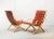 Fritz Hansen Mid-Century Danish High Back AX Lounge Chairs by Hvidt and Molgaard Nielsen for Fritz Hansen, Set of 2 For Sale - Image 4 of 17