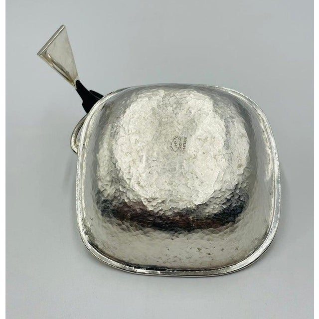 Emilia Castillo Silver-Plate Molcajete/Serving Bowl With Toucan, Mexico 1980s For Sale - Image 12 of 18