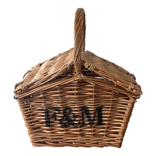 Current Fortnum and Mason Basket For Sale