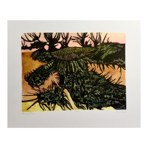 Ruth Leaf The Sun Flower C. 1990 Original Print