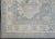 Turkish Oushak Rug Faded Blue Ivory Handwoven Wool Rug 5'5" X 7' For Sale - Image 4 of 8