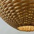 Mid-Century Modern Swedish Ball Rattan and Brass Pendant Light, 1950s For Sale - Image 14 of 16