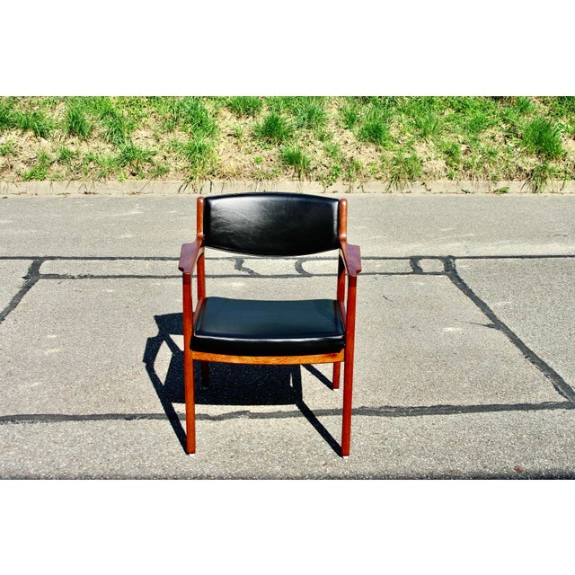 Large Erika Office Chair in Teak by Erik Buck, Denmark, 1960 For Sale - Image 10 of 11