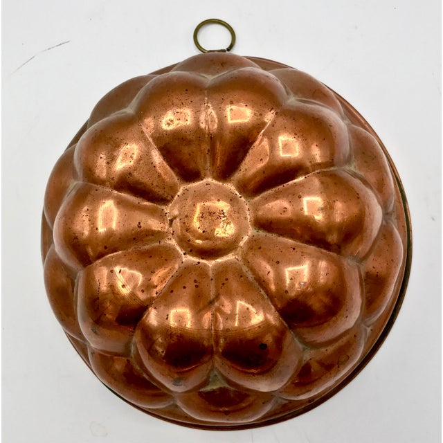 Early 19th Century 19th Century Antique French Solid Copper Mould For Sale - Image 5 of 8