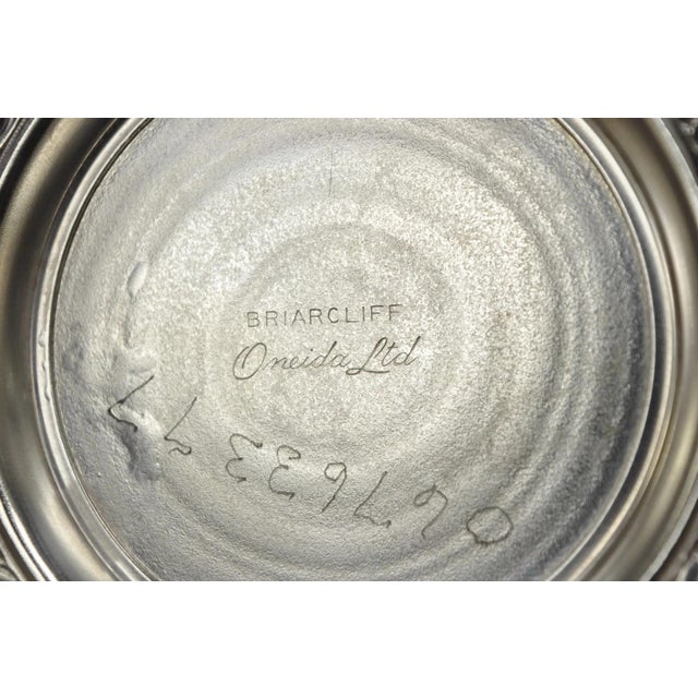 Vintage Oneida Briarcliff Victorian Silver Plated Water Pitcher For Sale - Image 11 of 12