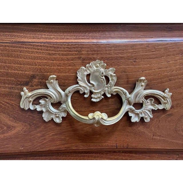 Brown Louis Xiv Period Chest of Drawers For Sale - Image 8 of 10