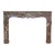 18th Century Antique Louis XV Rouge Rince Marble Mantel For Sale