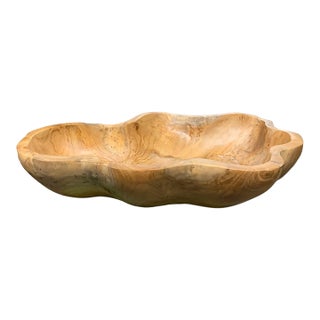 Medium Wooden Bowl For Sale