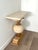Eclectic Neo-Classical Travertine Top Console For Sale - Image 4 of 6