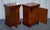 Vintage French Style Cherrywood Nightstands, Set of 2 For Sale - Image 16 of 18