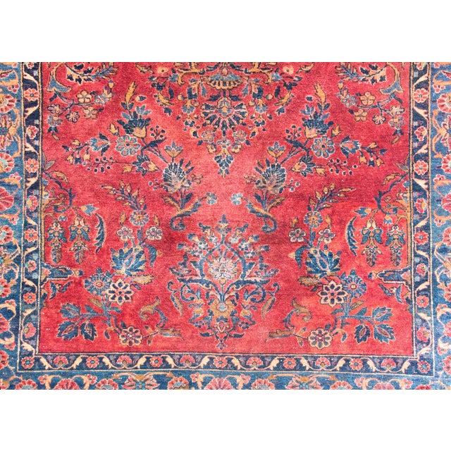 Early 20th Century Persian Kashan Rug For Sale - Image 11 of 17