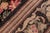 Textile Elegant FLoral David Pak-Persian Black/Green Wool Rug - 8'1'' X 10'1'' For Sale - Image 7 of 9