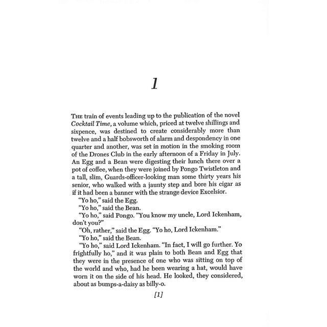 Traditional "Cocktail Time" 1958 Wodehouse, p.g. For Sale - Image 3 of 4