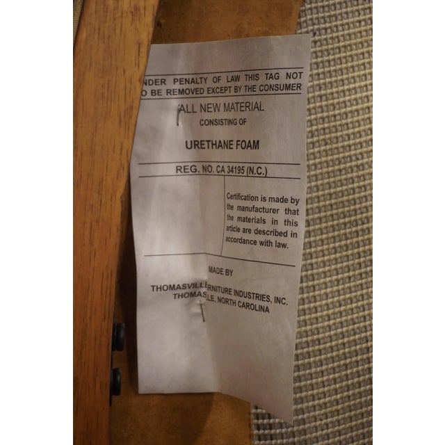 Wood Thomasville Furniture King Street Collection Contemporary Traditional Dining Arm Chair 42621 For Sale - Image 7 of 7