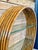 Paul Frankl Monumental Vintage Bent Rattan Circular Wall Shelf Manner of Paul Frankl For Sale - Image 4 of 12