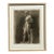 Vintage 1930s Original Pencil Sketch of Gladiator For Sale