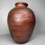 Brown Large Shigaraki Tsubo Monumental Floor Vase, 1940s For Sale - Image 8 of 16