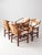 Vintage Old Hickory Hair on Hide Armchairs Set 4 For Sale - Image 9 of 18