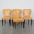 Honey-Colored Goatskin Dining Room Chairs, Set of 4 For Sale - Image 13 of 13