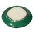 Mid 20th Century Duralex France Two-Tone Tempered Glass Plates For Sale