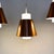 Glass and Copper P100 Pendant Lights by Staff, Set of 3 For Sale - Image 16 of 18
