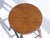 Antique English Round Wooden Stool For Sale - Image 11 of 12